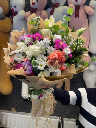 Capcanlı Mevsim Buketi, Kütahya çiçekçi