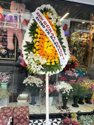 Sarı Turuncu Çelenk