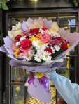 Çiçekçi - Rengarenk Karışık Buket
