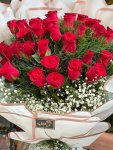 Çiçekçi - Asil Dokunuş Kırmızı Gül Buketi